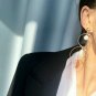 Gold Multi Pendant Pearl Hoop Drop Dangle Earrings Design Fashion Jewelry Trendy