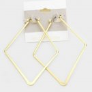 14K Gold Filled Simple Diamond Hoop Earrings Design Fashion Jewelry Trend Casual