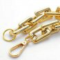 Big Gold Chunky Link Necklace Chain Metal Chunky Fashion Jewelry Simple Stylish