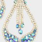 Vitrail Oversized Chandelier Crystal Pendant Jewelry Fancy Drop Dangle Earrings