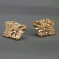 Gorgeous Gold Face Mask Pendant Geometric Trendy Fashion Jewelry Stud Earrings