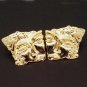 Gorgeous Gold Face Mask Pendant Geometric Trendy Fashion Jewelry Stud Earrings