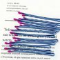 12 Piece Pink and Blue Matchstick Bobby Pin Hair Clip Accessory Barrettes