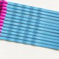 12 Piece Pink and Blue Matchstick Bobby Pin Hair Clip Accessory Barrettes