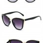 Gold Trimmed Purple Black Cute Sexy Cat Eye Fashion Accessory Sunglasses Trend
