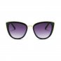Gold Trimmed Purple Black Cute Sexy Cat Eye Fashion Accessory Sunglasses Trend