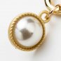 Pearl Gold Irregular Shaped Earrings Drop Chic Geometric Jewelry Dangle Style