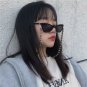 Black Leather Gold Chain Link Fashion Statement Accessory Trend Sunglasses Chain