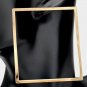 Large Simple Gold Square Hoop Earrings Design Metal Fashion Jewelry Cute Trendy