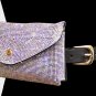 Colorful Abalone Crystal Rhinestone FannyPack Belt Purse Cute Fashion Clutch Bag