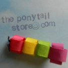 caterpillar ( bugs /pink / yellow / green ) hair clip