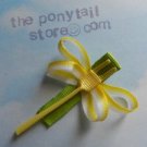 firefly ( bugs / yellow / green ) hair clip