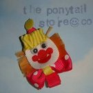 clown (character / birthday / cute ) hair clip