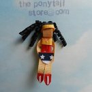 wonder woman hair bow clip (halloween, everyday, marvel)