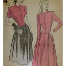 Advance #4666 Sz 16 Misses / Ladies Skirt & Blouse Pattern c. 1945