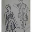 Advance #5243 Sz 20 Woman's Bra/Jacket Shorty PJs Pattern