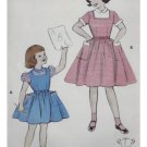 "Butterick #7095 Childs Sz 8 Dress Pattern c.1950s