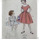 Butterick #7185 Childs Sz 8 Lace Yoke Dress Pattern