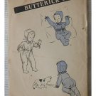 Butterick INFANT CARRIAGE SUIT & CAP Pattern c. 1940