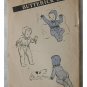 Butterick INFANT CARRIAGE SUIT & CAP Pattern c. 1940