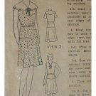 Excella #3192 Sz 12 Girls Dress Pattern c.1920 NEVER USED