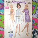 Pattern and Fabric ~ FLOWER POWER Mod Print with Mini Skirt