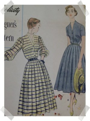 1920's Women's Slip on Dress - No 8651 Standard Designer Pattern