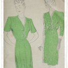 New York #822 Vintage Woman's Dress Pattern Sz 40 c.1920