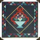 Ribboned Tulip Basket Quilt Pattern