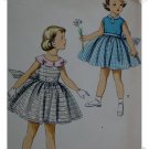 Simplicity #1108 Girls Sz 5 Dress c.1950