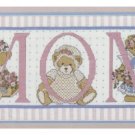 Candamar Designs ~ MOM Teddy Bears Cross stit