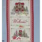 Bucilla Counted Cross Stitch CHRISTMAS WELCOME Kit