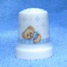Cherished Teddies Ceramic Thimble