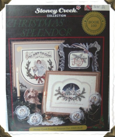 Counted Cross Stitch Book ~ Christmas Splendor