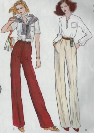 Vogue #1798 Pants Pattern for ANY Body Sz 28 (16)