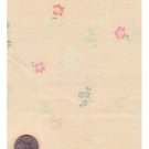 Quilting Craft Peter Pan Cotton Fabrics ~ Peach Flowers 2 yds