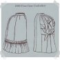 Truly Victorian #TV261Reproduction Pattern ~ 1885 Four Gore Underskirt