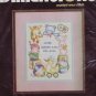 Dimensions Counted Cross Stitch Kit ~ Nursery Toys Birth Record
