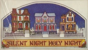 Bucilla Christmas Stichery Picture ~ Silent Night Cross Stitch Kit