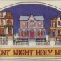 Bucilla Christmas Stichery Picture ~ Silent Night Cross Stitch Kit
