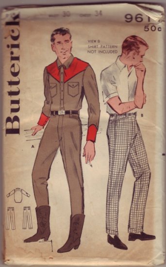 1950s western clothing