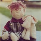 Twice as Nice Patterns ~ Billy & Bernard Soft Sculptured Doll with Puppy