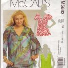McCalls M5663 Womans Pullover Top Sz 18W-20W-22W-24W