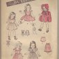 Vintage 1930's Butterick #3626 22" Doll Wardrobe Pattern