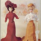 Butterick 6374 Historic Barbie Doll Dress Pattern ~ Gibson Girl Style /  Delineator Style