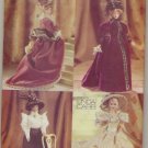 Vogue 9759 Historic Barbie Doll Pattern ~ 4 Styles Representing 1700 - 1800's