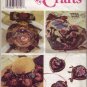 Simplicity Crafts 7226 Rag Roses and Ribbon Accessories