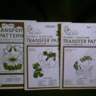 Vintage Hot Iron Transfer Patterns for Punch Embroidery ~ Unicorns, Teddy Bears / Balloons, Baskets