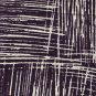 100% Cotton Fabric in a Black and White Geometric Print