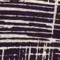 100% Cotton Fabric in a Black and White Geometric Print